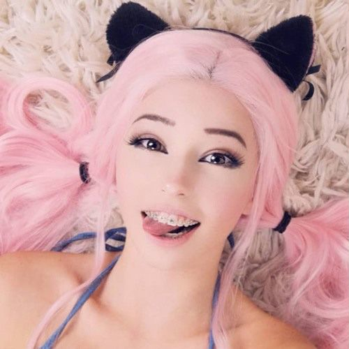 Belle Delphine With Makeup
